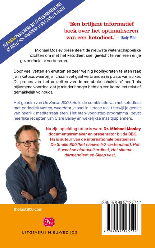 Achterkant van De Snelle 800 keto