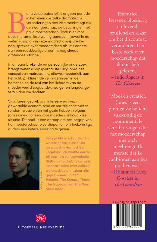 Achterkant van Moederteit