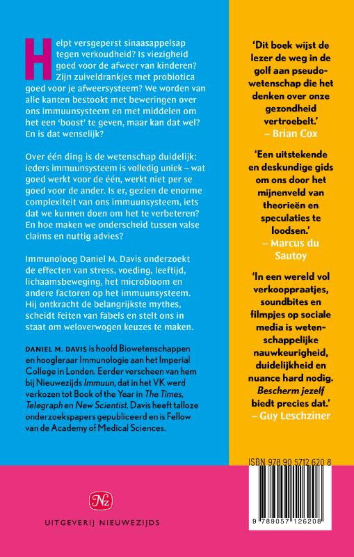 Achterkant van Bescherm jezelf