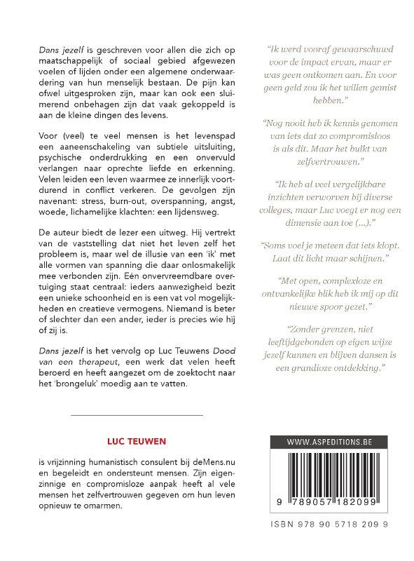 Achterkant van Dans jezelf