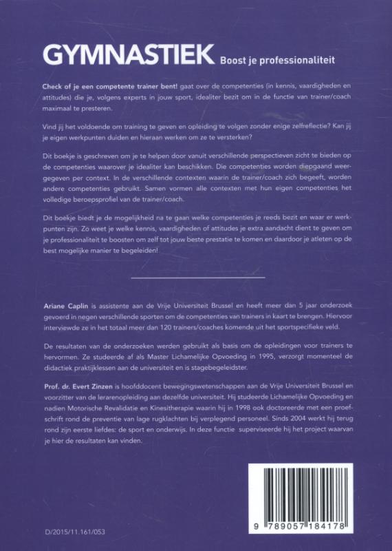 Achterkant van Gymnastiek: Boost je professionaliteit