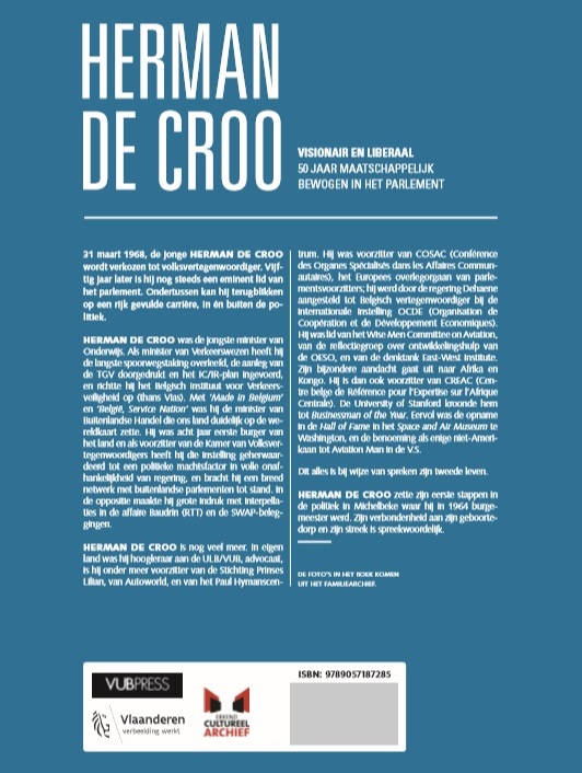 Achterkant van Herman De Croo