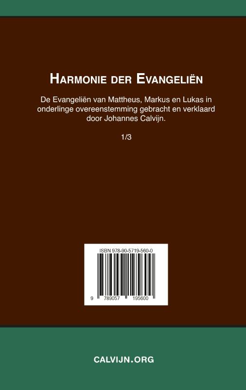 Achterkant van De Evangeliën van Mattheus, Markus en Lukas 1