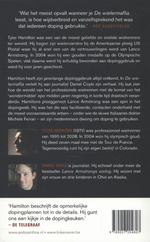 Achterkant van De wielermaffia