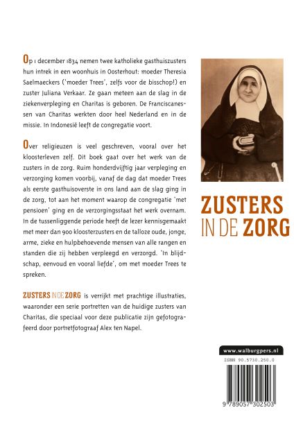 Achterkant van Zusters in de zorg
