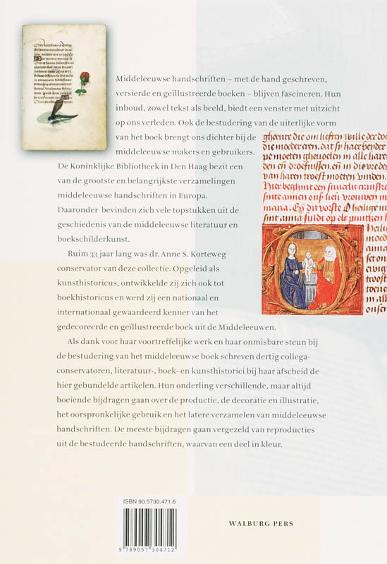 Achterkant van Manuscripten en miniaturen
