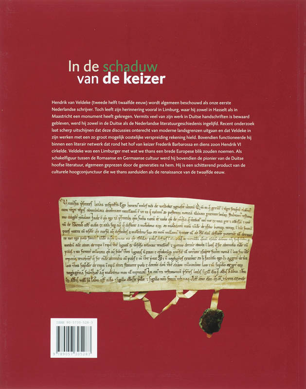 Achterkant van In de schaduw van de keizer