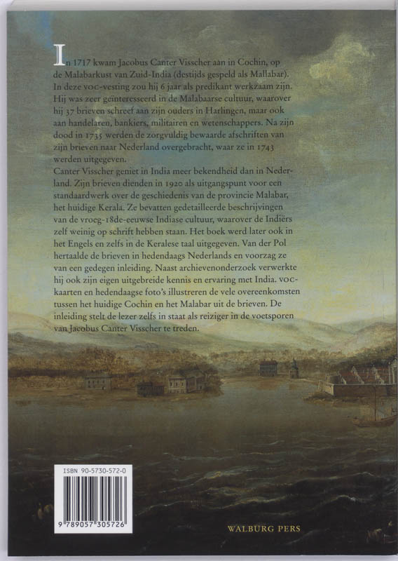Achterkant van Mallabaarse brieven