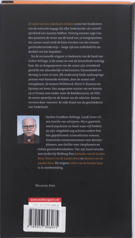 Achterkant van Geschiedenis van Nederland