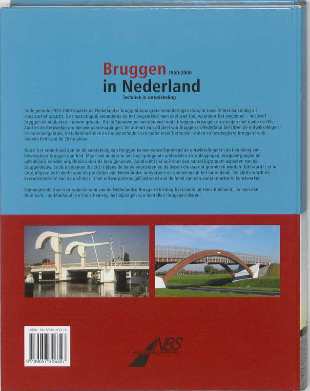 Achterkant van Bruggen in Nederland (1950-2000)