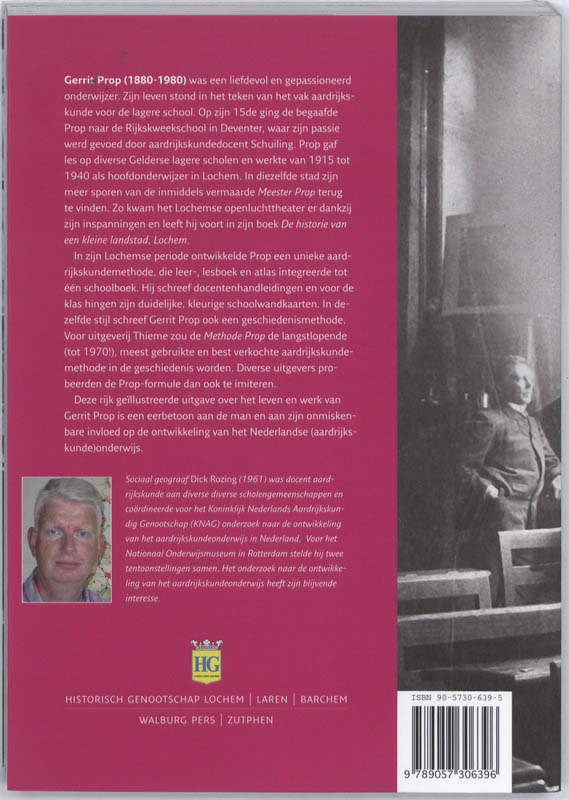 Achterkant van Gerrit Prop