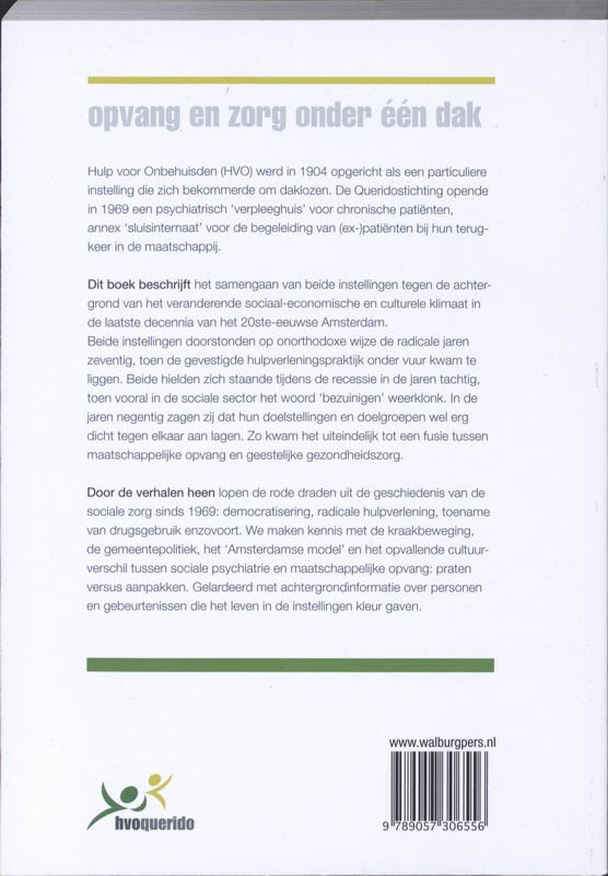 Achterkant van Opvang en zorg onder één dak
