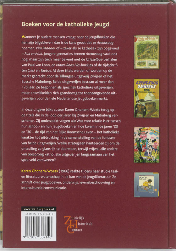 Achterkant van Boeken voor de katholieke jeugd