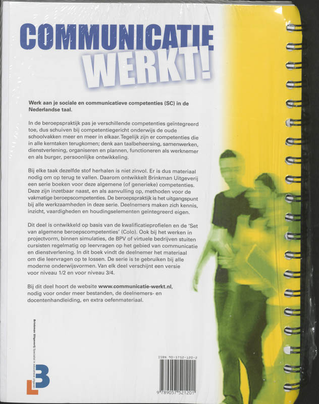 Achterkant van Communicatie werkt!