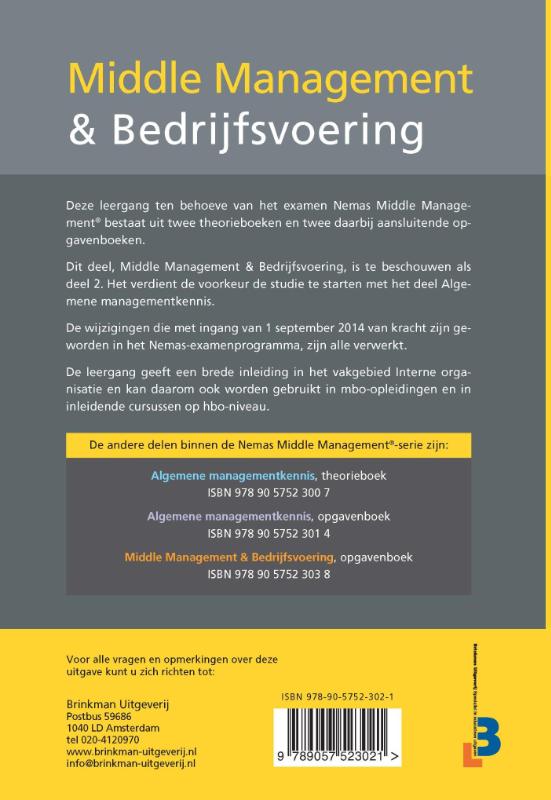 Achterkant van Theorieboek