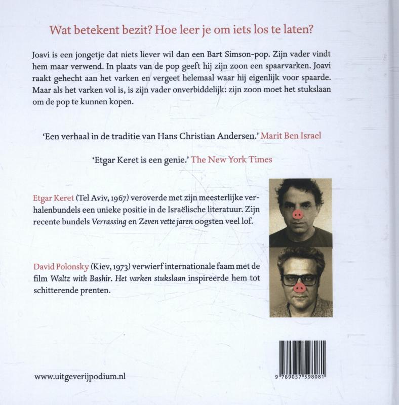 Achterkant van Het varken stukslaan