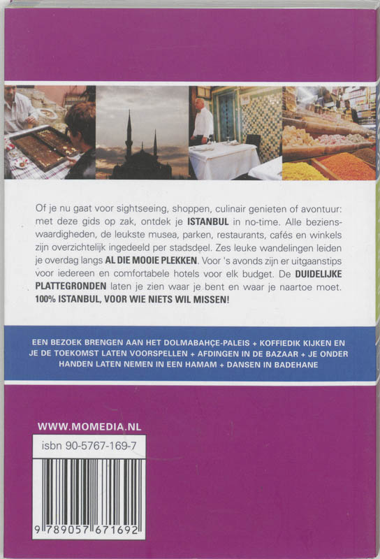 Achterkant van 100% Istanbul