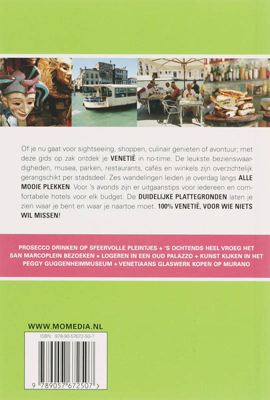 Achterkant van 100% Venetië
