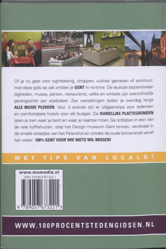Achterkant van 100% Gent