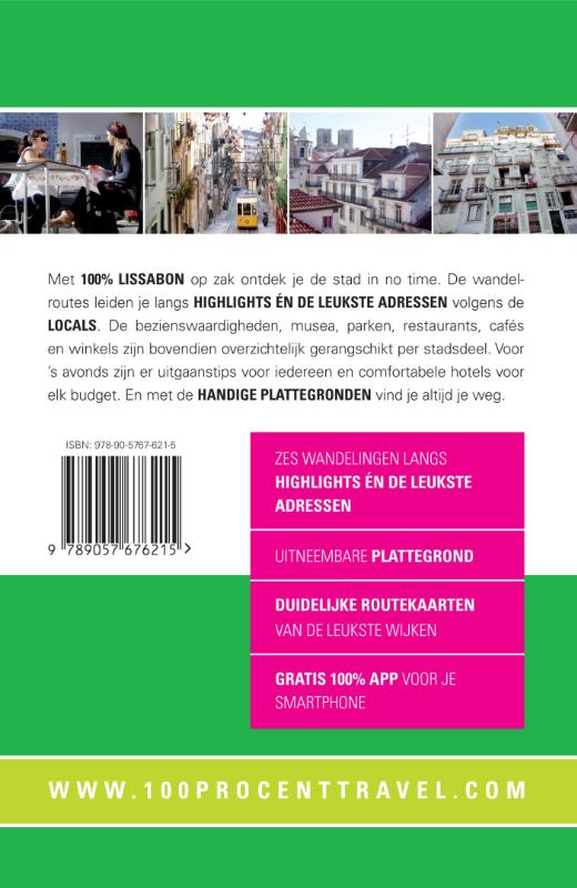 Achterkant van 100% Lissabon