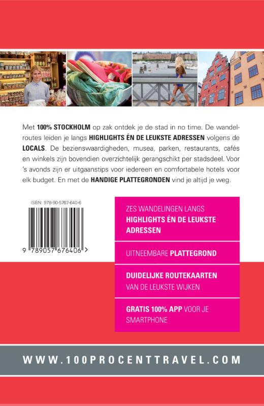 Achterkant van 100% Stockholm