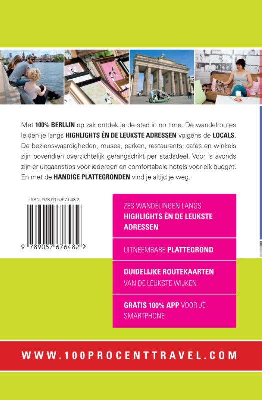 Achterkant van 100% Berlijn
