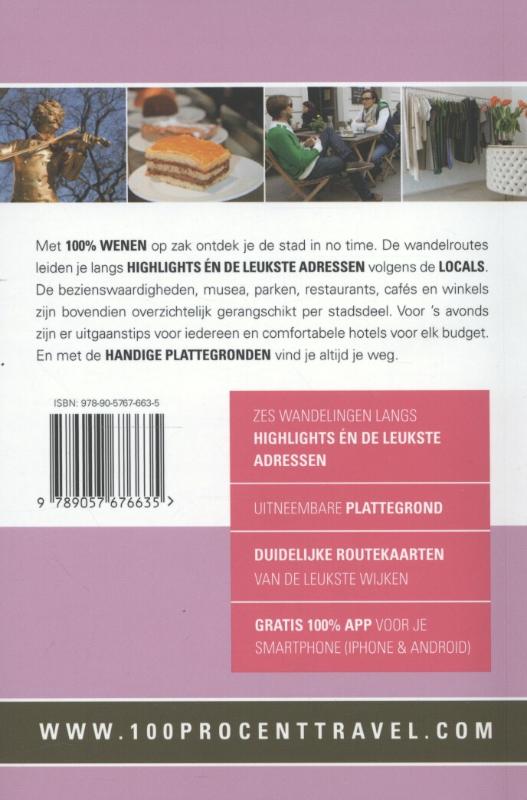 Achterkant van 100% Wenen