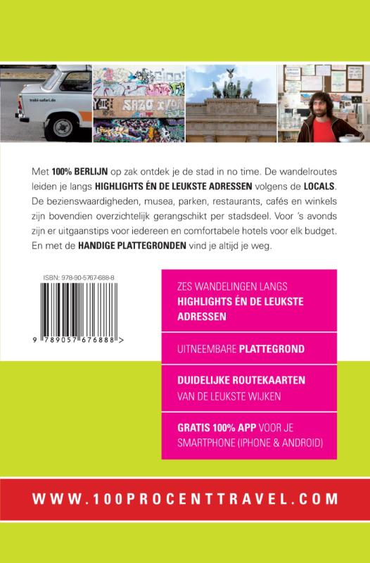 Achterkant van 100% Berlijn