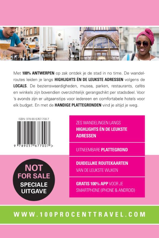 Achterkant van 100% Antwerpen