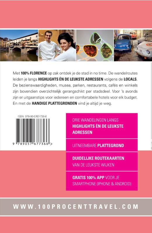Achterkant van 100% Florence