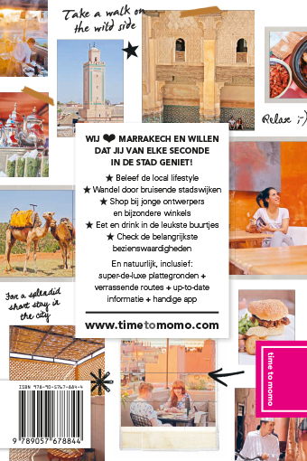 Achterkant van time to momo Marrakech + ttm Dichtbij 2020