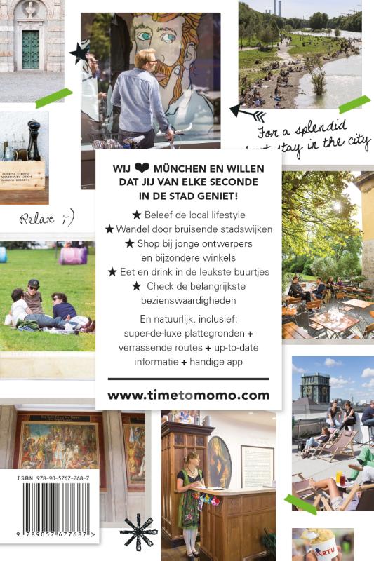 Achterkant van time to momo Munchen + ttm Dichtbij 2020