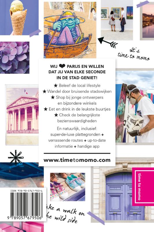 Achterkant van time to momo Parijs + ttm Dichtbij 2020