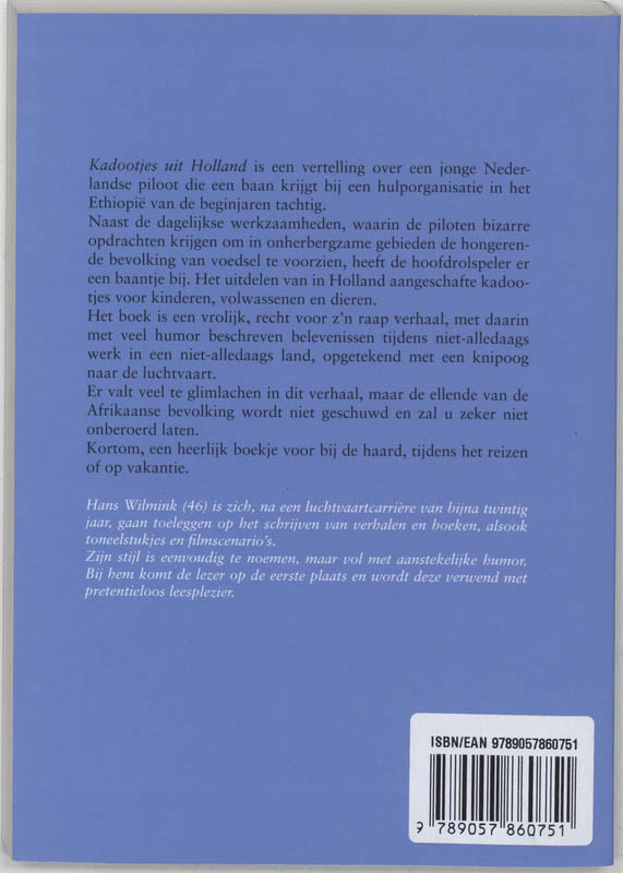 Achterkant van Kadootjes uit Holland