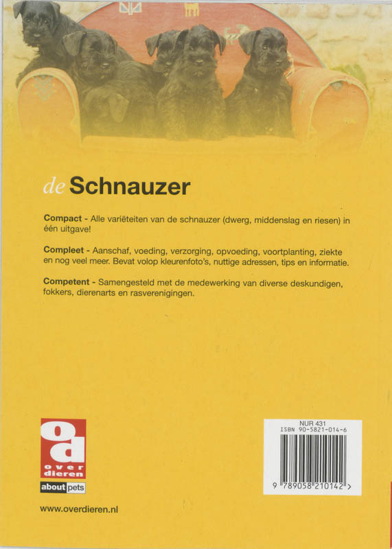 Achterkant van De schnauzers