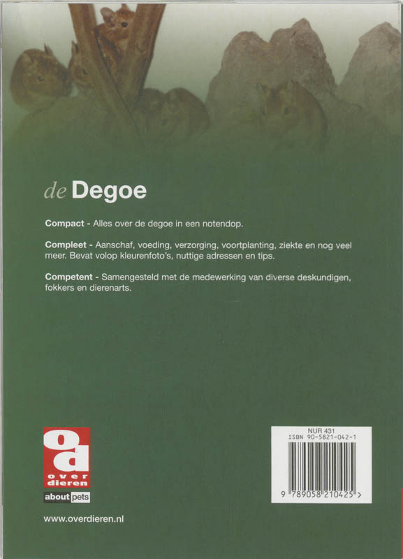 Achterkant van De degoe