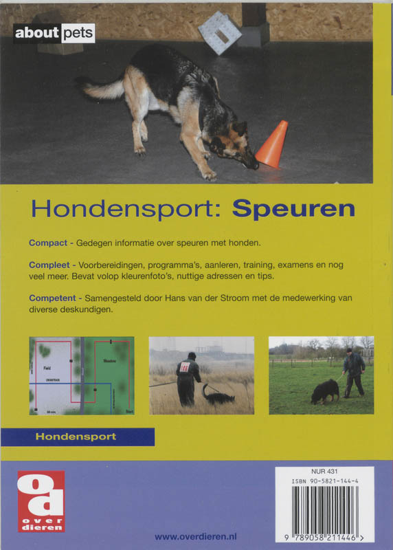 Achterkant van Speuren