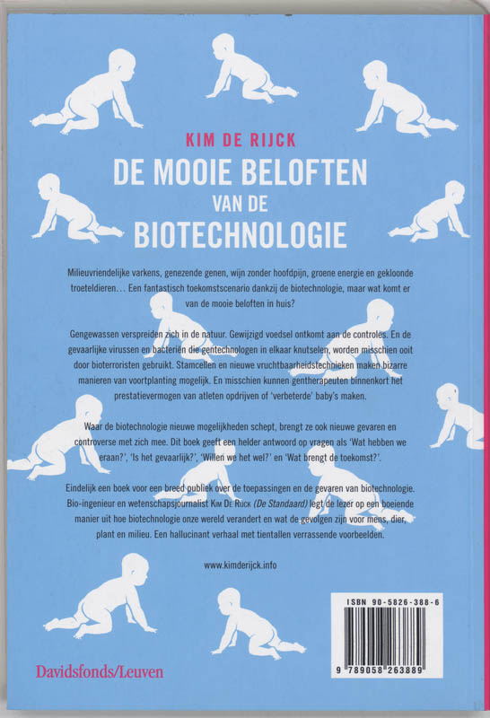 Achterkant van De mooie beloften van de biotechnologie