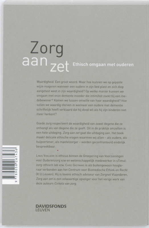 Achterkant van Zorg aan zet