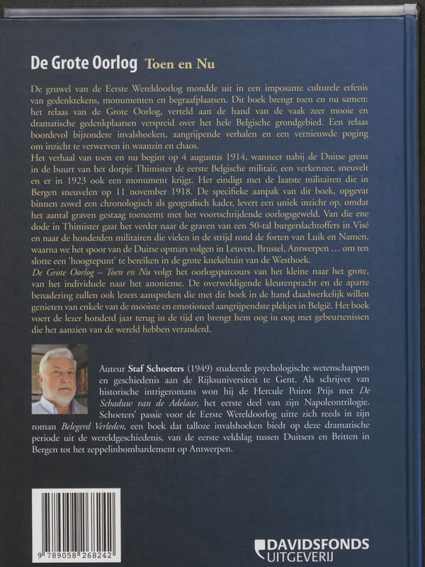 Achterkant van De Grote Oorlog