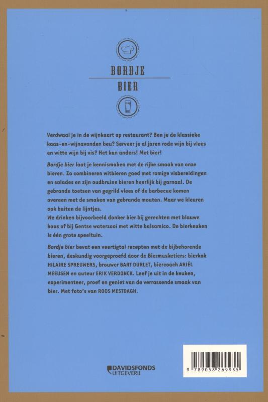 Achterkant van Bordje Bier