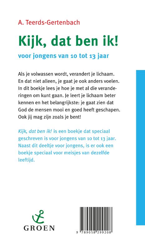 Achterkant van Kijk, dat ben ik!