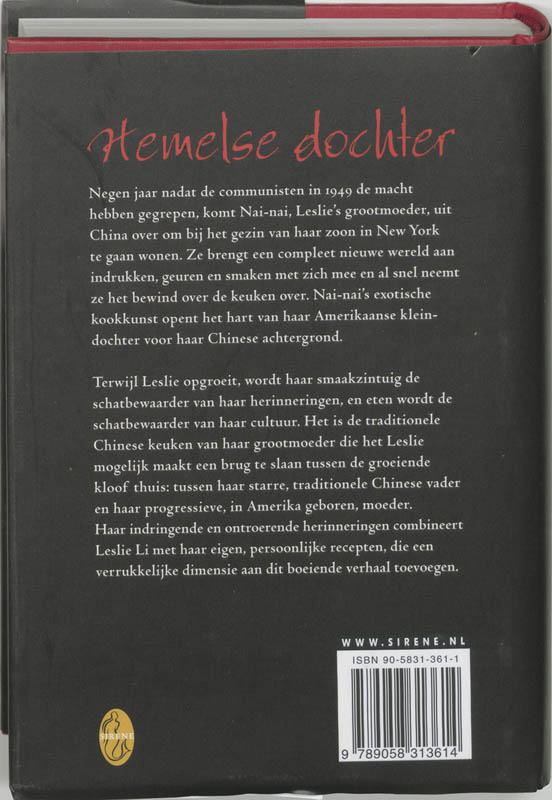 Achterkant van Hemelse dochter