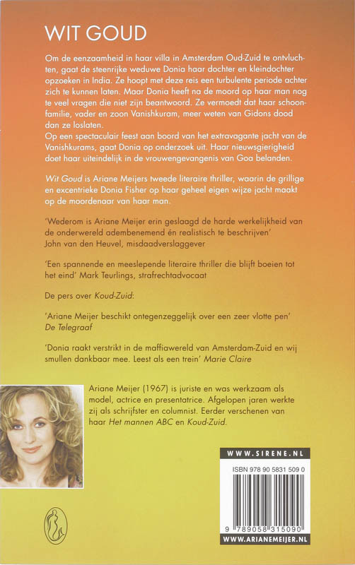 Achterkant van Wit goud