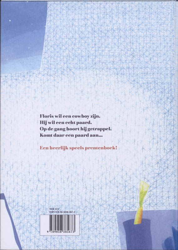 Achterkant van Ik zoek een paard
