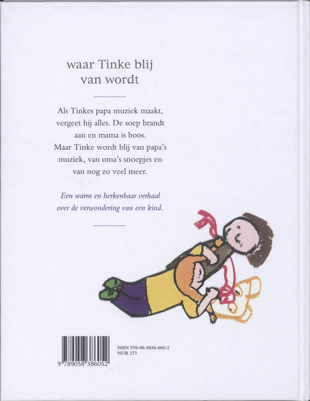Achterkant van Waar Tineke blij van wordt