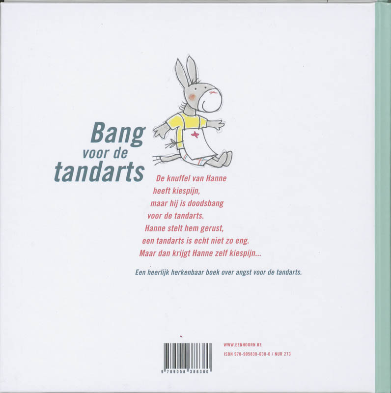 Achterkant van Bang voor de tandarts