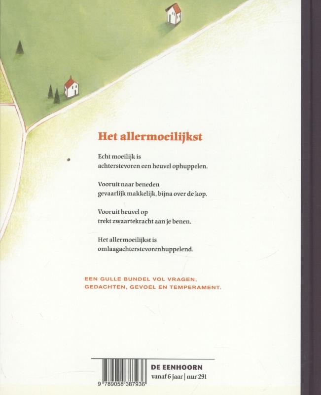 Achterkant van Waar ik ben