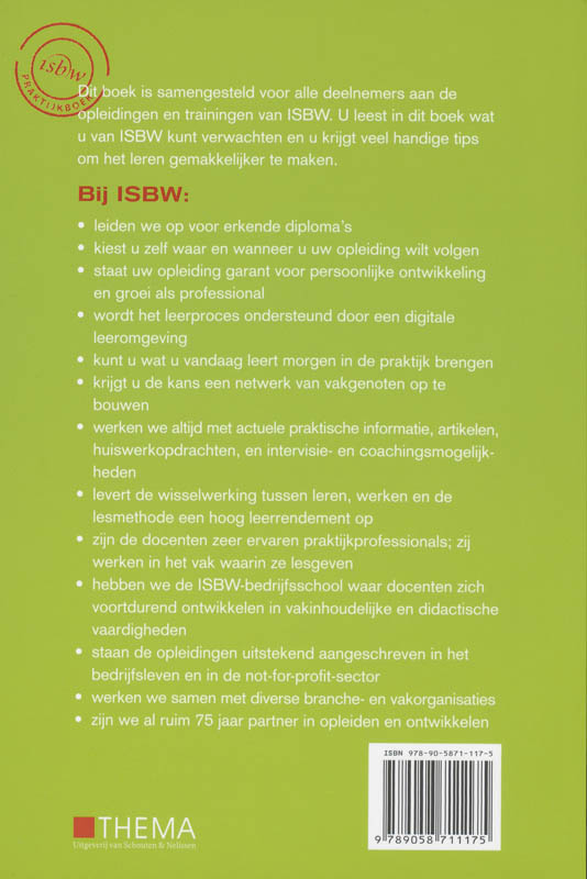 Achterkant van Klaar voor de start