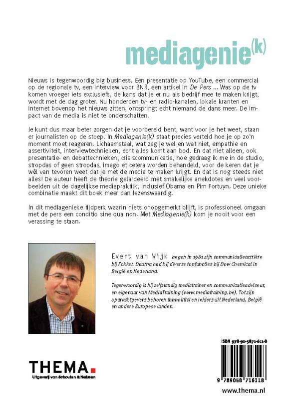 Achterkant van Mediagenie(k)